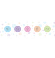 5 hardware icons vector image vector image