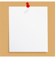 paper note vector image vector image