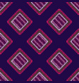 modern embroidery carpet geometric shape seamless vector image