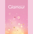 soft bokeh elegant light effect fluid vector image vector image