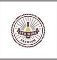 logos for its wine business shop wine cellar vector image