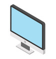 computer lcd vector image vector image