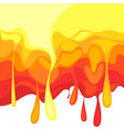 hot template falling drops splash fluid vector image