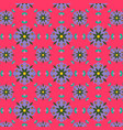 indian mandala flower pattern background vector image vector image