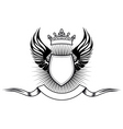 heraldry design vector image vector image