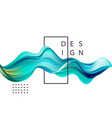 abstract colorful background color flow vector image vector image