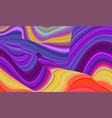 abstract color flow background vector image