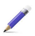 sharp pencil isolated vector image