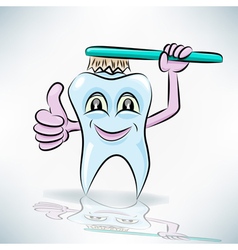 Healthy teeth Royalty Free Vector Image - VectorStock