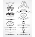 set of design elements vector image vector image