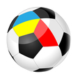soccer ball vector image vector image