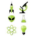 scientific icon vector image
