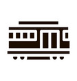public transport cable car icon vector image vector image