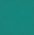 circle pattern green vector image vector image