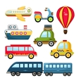 cute transportation vector image