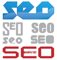 seo icon project vector image