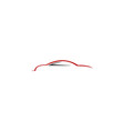 car logo sign set design vector image