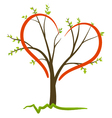 love tree concept vector image vector image