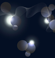 abstract lights vector image vector image