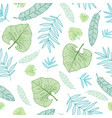 pastel tropical drawing summer hawaiian vector image