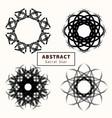 sacred star 0004 vector image vector image