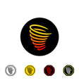tornado symbol vector image