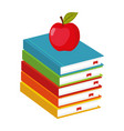 School books cartoon Royalty Free Vector Image