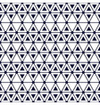 seamless geometric pattern with bold triangles vector image vector image