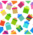 seamless boxes vector image vector image