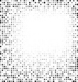 vintage grunge dirty overlay distress border frame vector image
