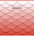 background with pastel coral trend color paper vector image vector image