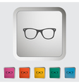 glasses vector image vector image