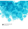 Blue paint splashes background Royalty Free Vector Image