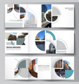 layout square covers design templates vector image