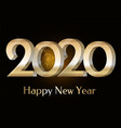 winter holiday postcard with firework 2020 vector image