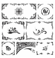 arabic ornaments vector image
