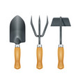garden tool for gardening vector image vector image