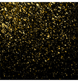 gold glitter texture vector image