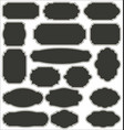 vintage frame retro background vector image