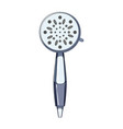 hygiene shower head cartoon vector image vector image