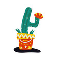 cactus flat vector image