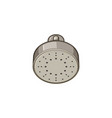 object shower head cartoon vector image vector image