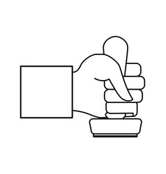 Rubber stamp print Royalty Free Vector Image - VectorStock
