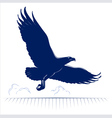 flying eagle vector image vector image