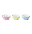 ceramic bowl for food tableware vector image vector image