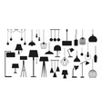 lamp for room lighting vector image vector image