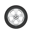 car wheel vector image