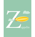 colourful alphabet card vector image vector image