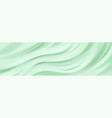 cream texture green background or cosmetics balm vector image