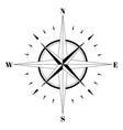rose of the winds compass high quality vector image